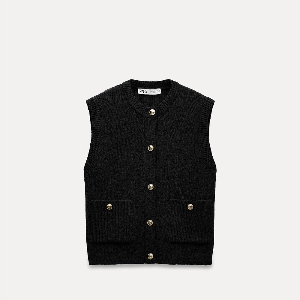 NWT Zara smooth knit vest top, small